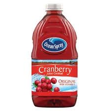 OCEAN SPRAY CRANBERRY JUICE 64OZ
