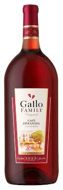 GALLO FAMILY VINEYARDS CAFE ZINFANDEL 1.5