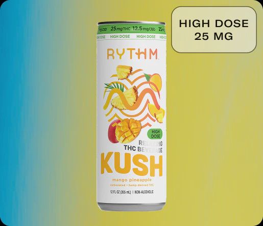 RYTHM KUSH MANGO PINEAPPLE 25MG 4PK