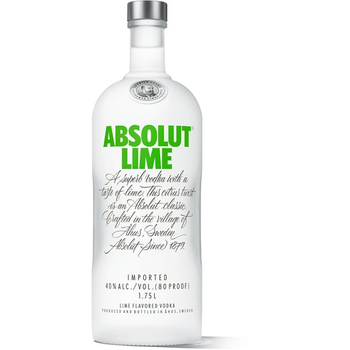 ABSOLUT LIME 750ML