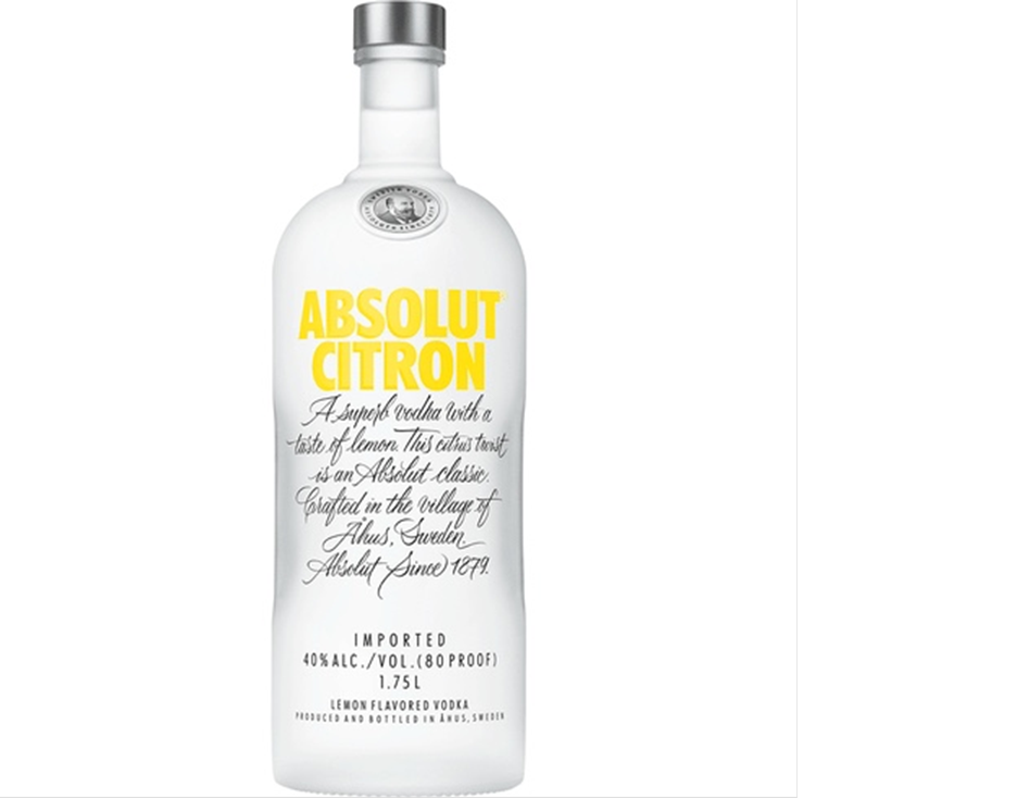ABSOLUT CITRON 750ML