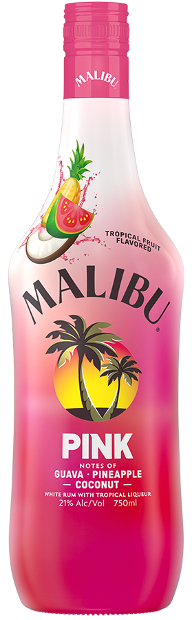 MALIBU RUM PINK 750ML