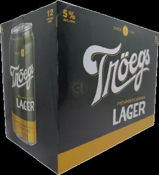 TROEGS LAGER 12PK 16OZ CAN