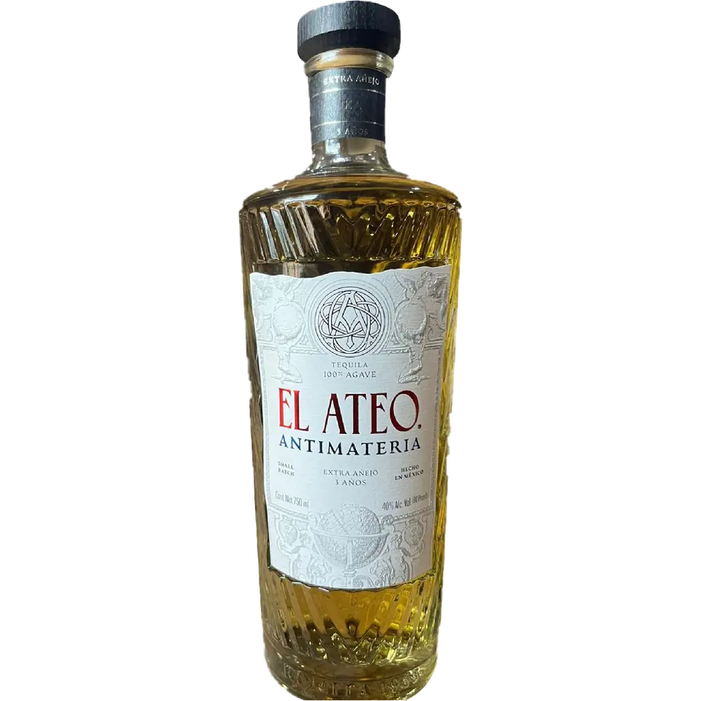 EL ATEO TEQUILA EXTRA ANEJO ANTIMATERIA 750ML