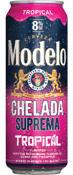 MODELO CHELADA SUPREMA TROPICAL 24OZ CAN