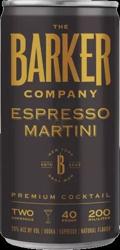 THE BARKER COMPANY ESPRESSO MARTINI 4PK
