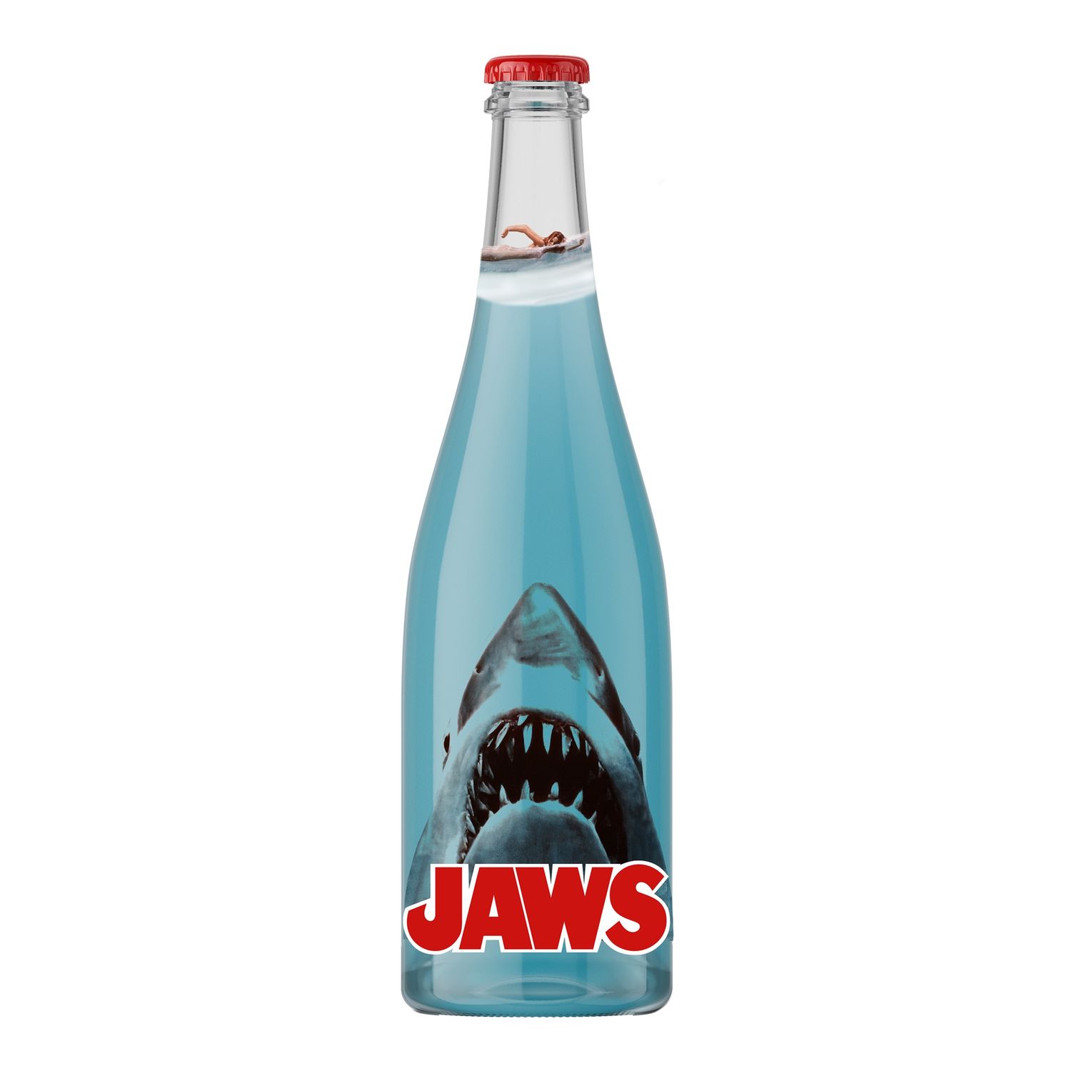 JAWS TROPICAL BLUE SPARKLING WINE 750ML
