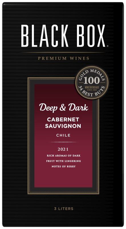 BLACK BOX CABERNET SAUVIGNON DEEP &amp; DARK 3L