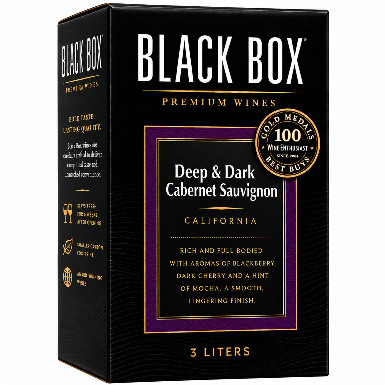 BLACK BOX CABERNET SAUVIGNON DEEP &amp; DARK 3L