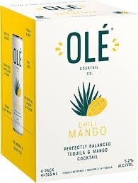 OLE CHILLI MANGO TEQUILA 4PK