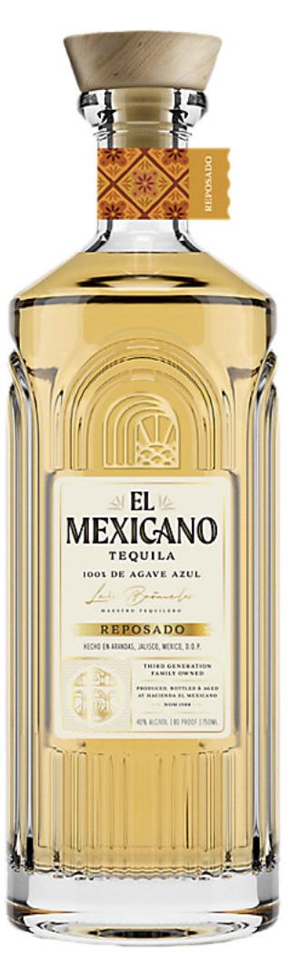 EL MEXICANO TEQUILA REPOSADO 750ML