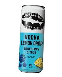 DOGFISH VODKA LEMON DROP BLUEBERRY 4PK
