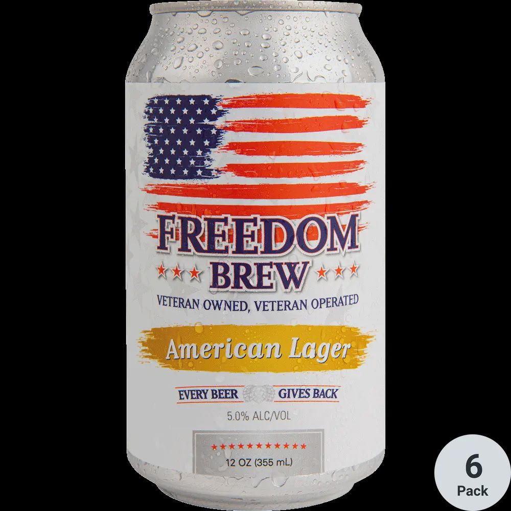 FREEDOM AMERICAN LAGER 6PK