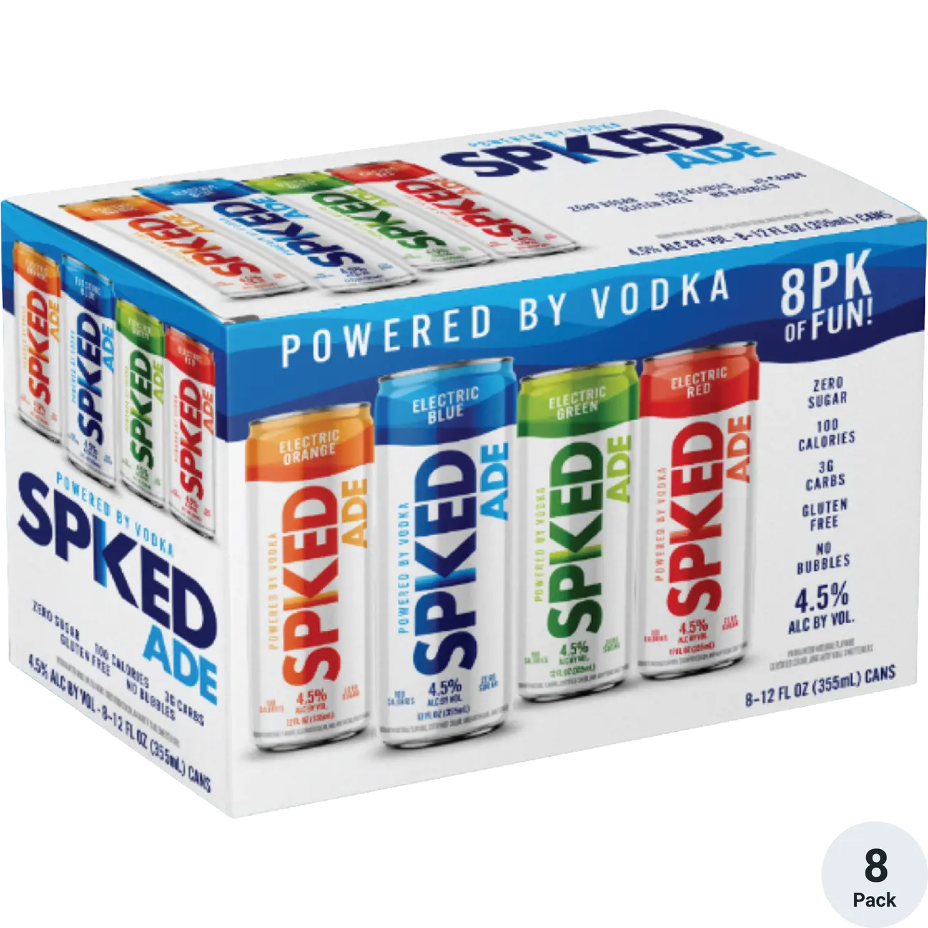 SPIKED ADE VARIETY 8PK CANS