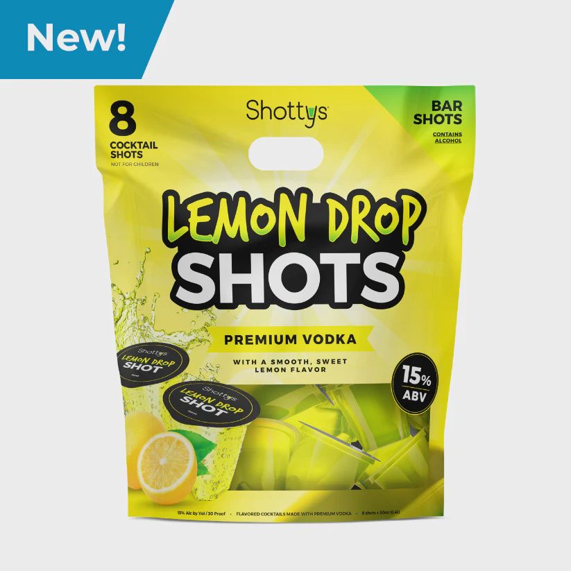 SHOTTYS LEMON DROP SHOTS 8PK