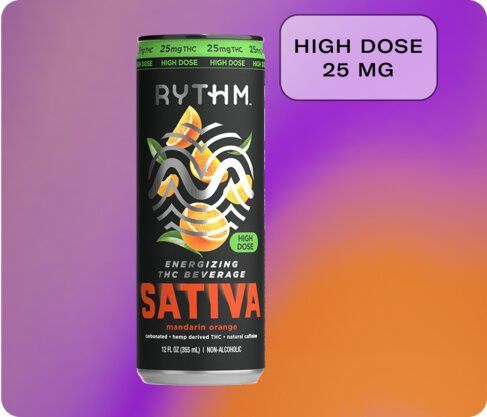 RYTHM SATIVA 25MG 4PK CAN