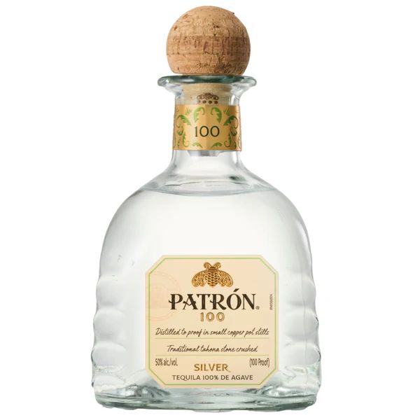 PATRON TEQUILA SILVER 100 750ML