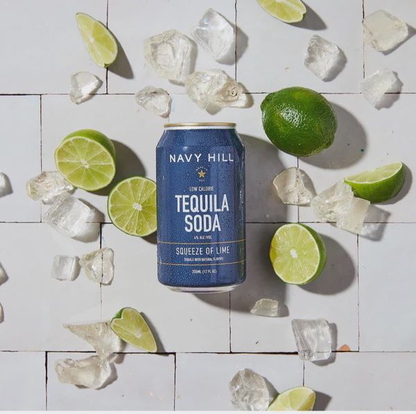 NAVY HILL TEQUILA SODA 4PK