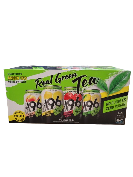 SUNTORY -196 GREEN TEA VARIETY 8PK