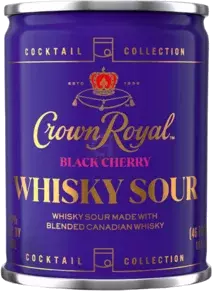 CROWN ROYAL WHISKEY SOUR BLACK CHERRY 100ML