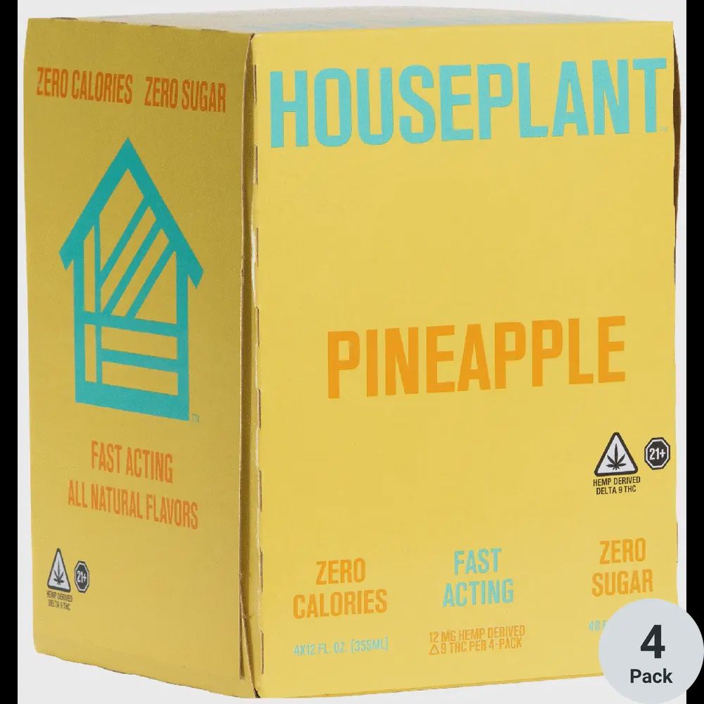 HOUSEPLANT PINEAPPLE THC 3MG 4PK