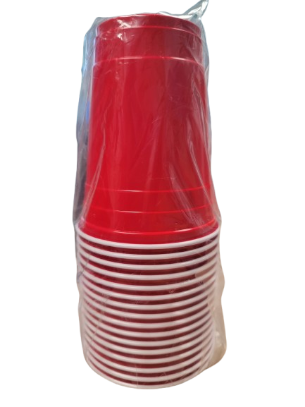 RED PARTY CUPS 16OZ