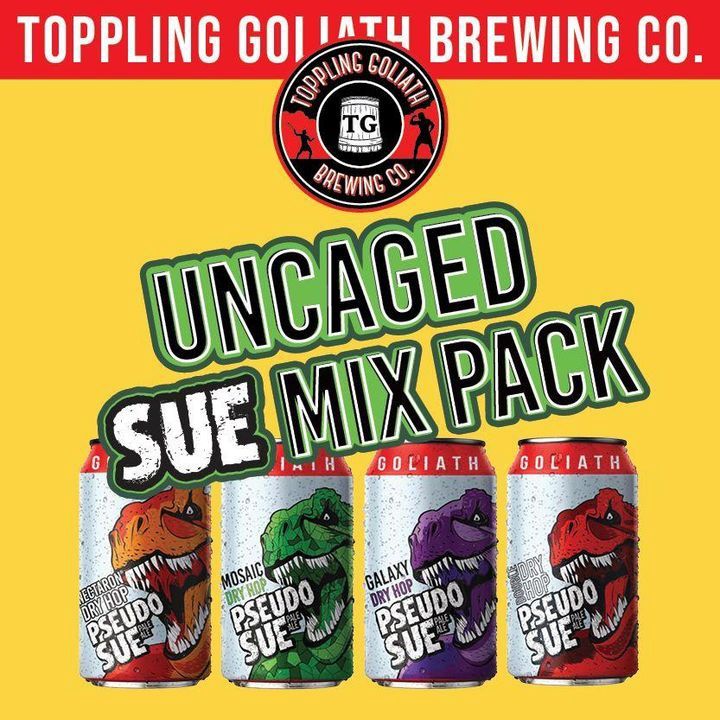 TOPPLING GOLIATH SUE MIX PACK 12PK CAN