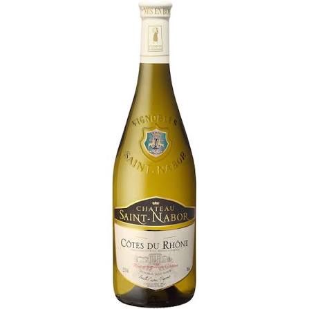 CHATEAU ST NABOR COTES DU RHONES BLANC 750ML
