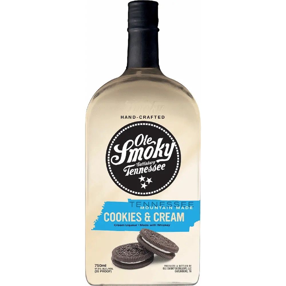 OLE SMOKY COOKIES &amp; CREAM WHISKEY 750ML