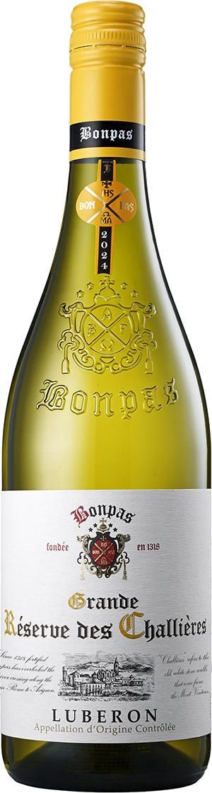 BONPAS LUBERON GRAND RESERVE DE CHALLIERES BLANC 750ML