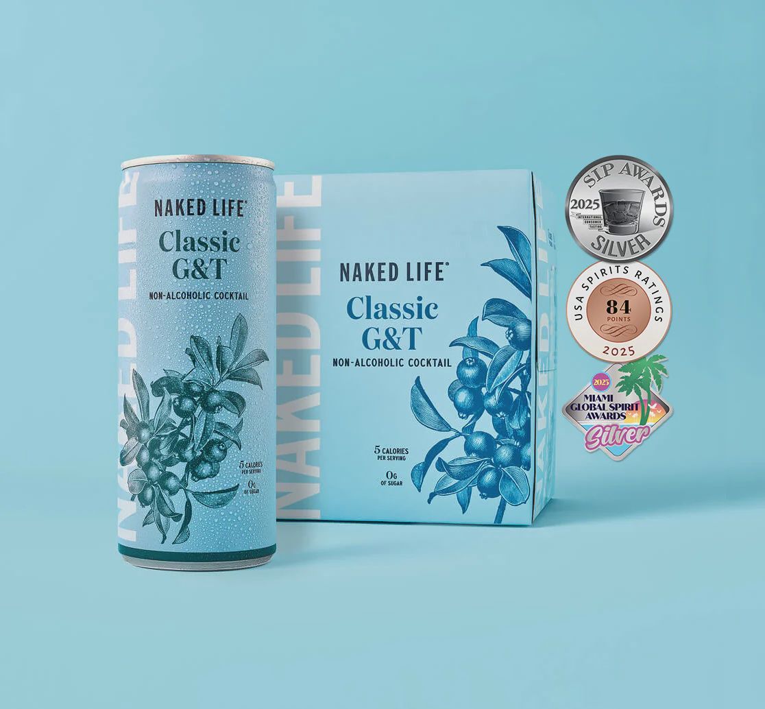 NAKED LIFE CLASSIC GIN &amp; TONIC N/A 4PK