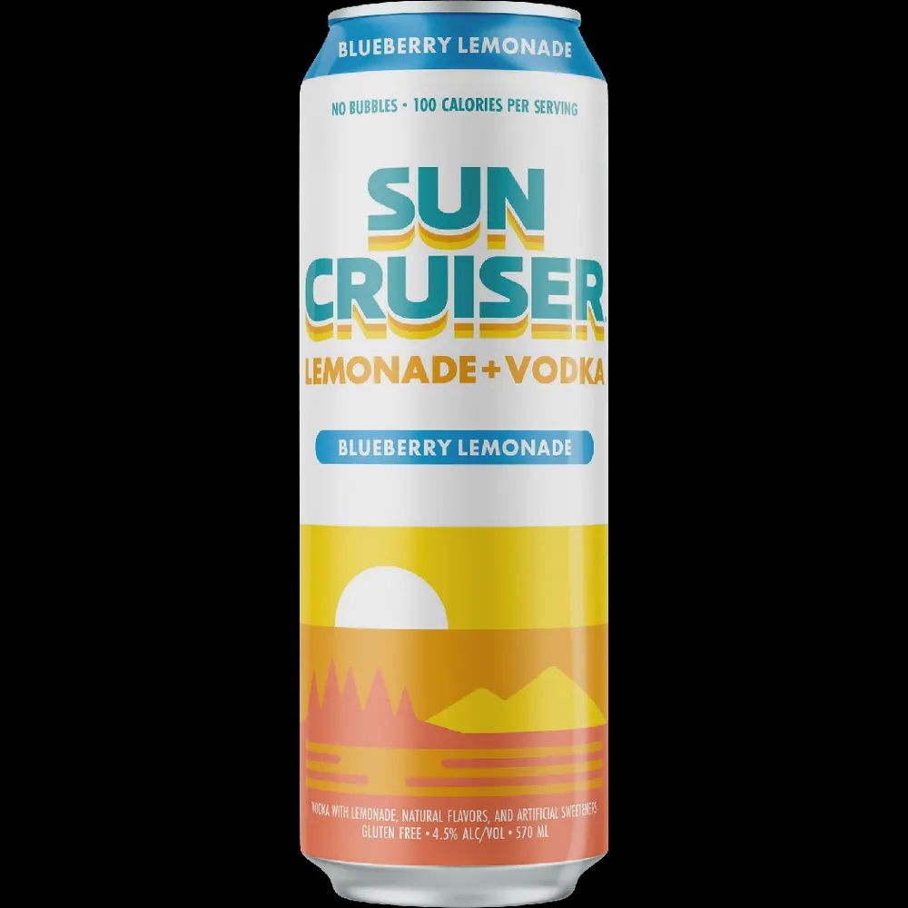 SUN CRUISER BLUEBERRY LEMONADE 19.2OZ CAN