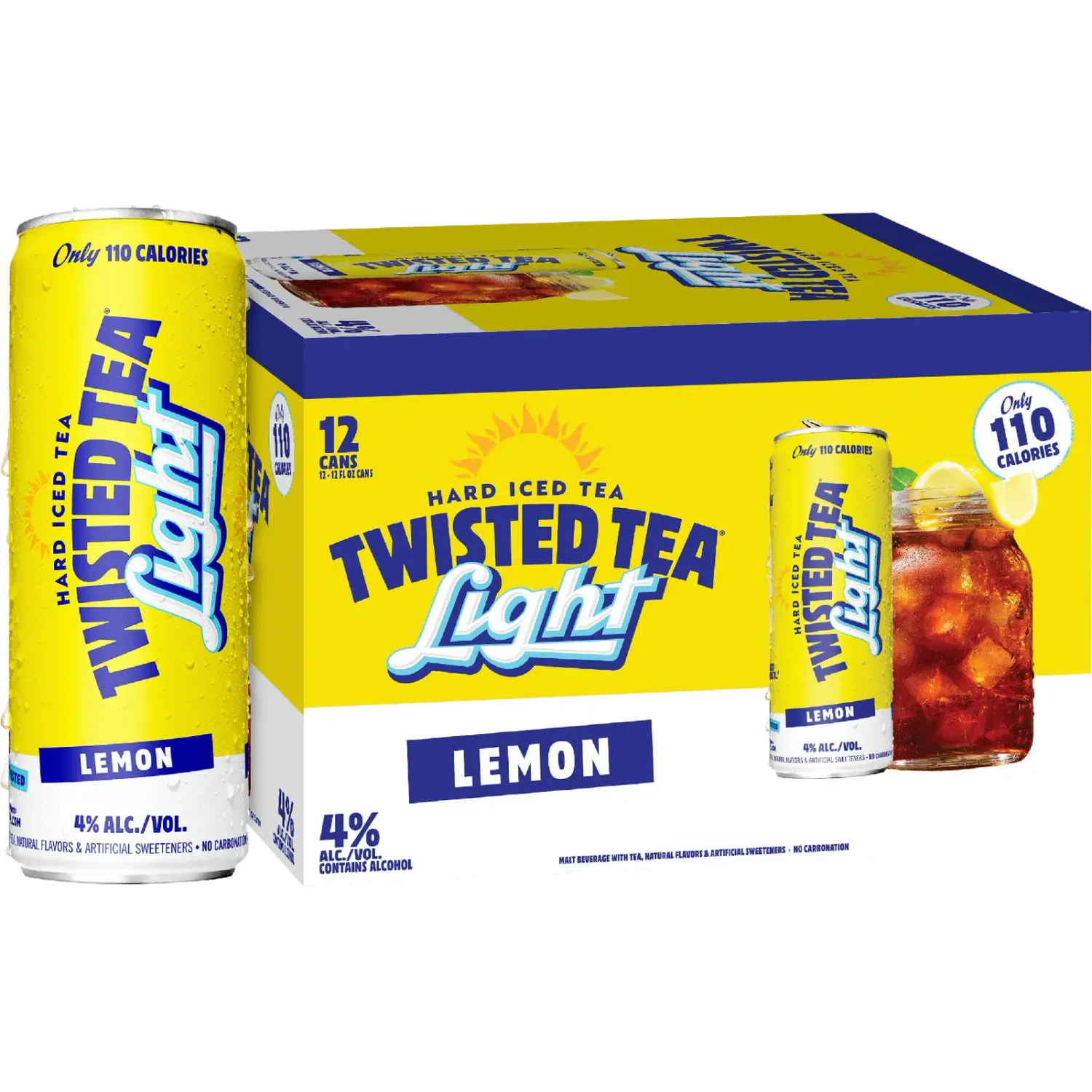 TWISTED TEA LIGHT SLIM CAN 12PK