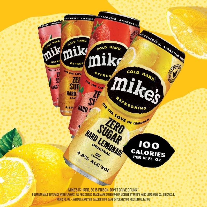 MIKE'S LEMONADE ZERO SUGAR VARIETY 12PK CAN