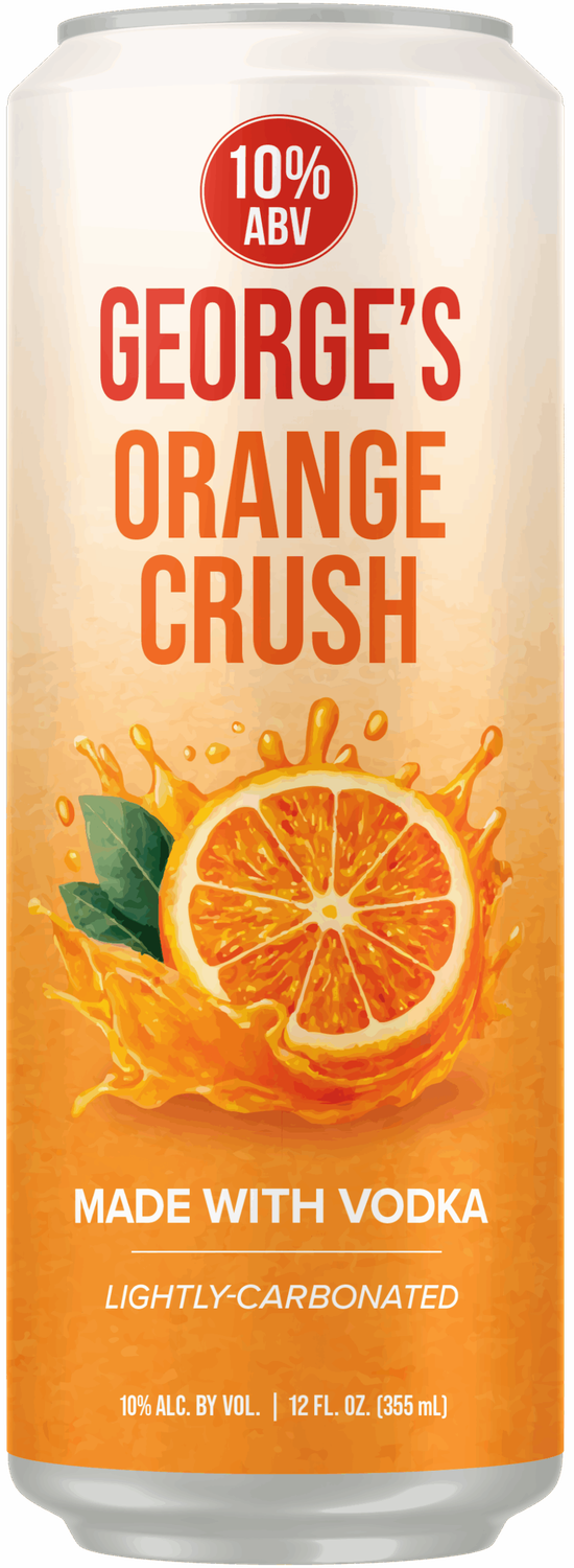 GEORGE'S ORANGE CRUSH 4PK CANS