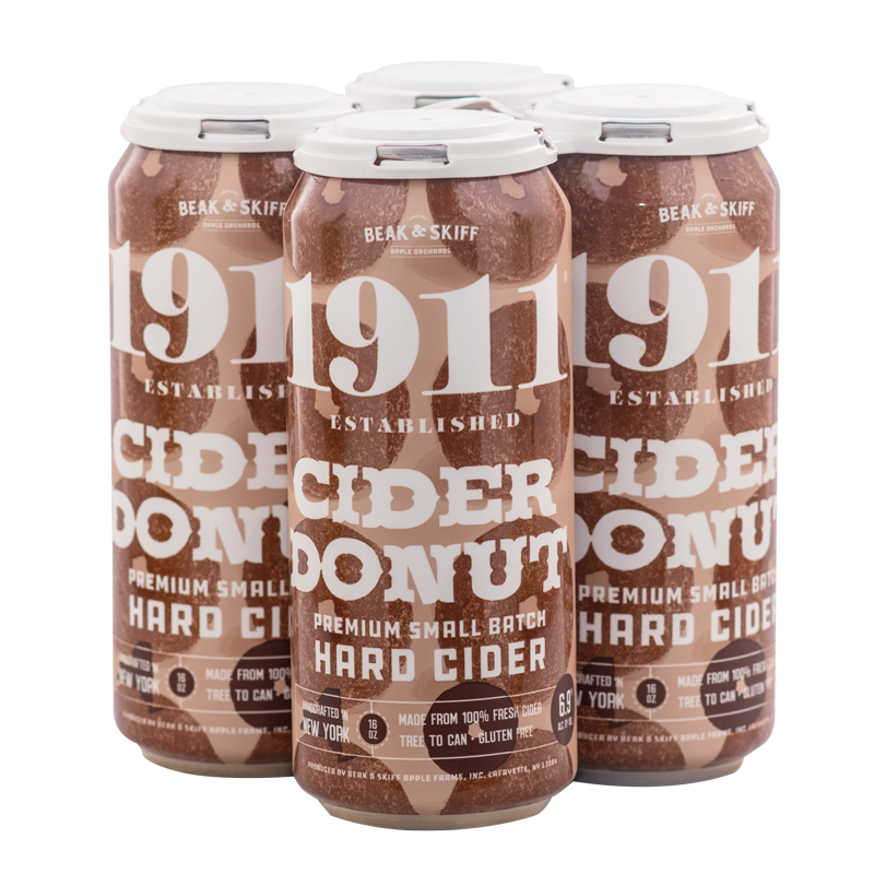 BEAK &amp; SKIFF CIDER DONUT 4PK 16OZ CANA