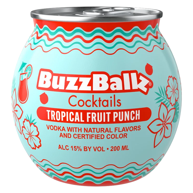 BUZZBALLZ TROPICAL PUNCH 200ML