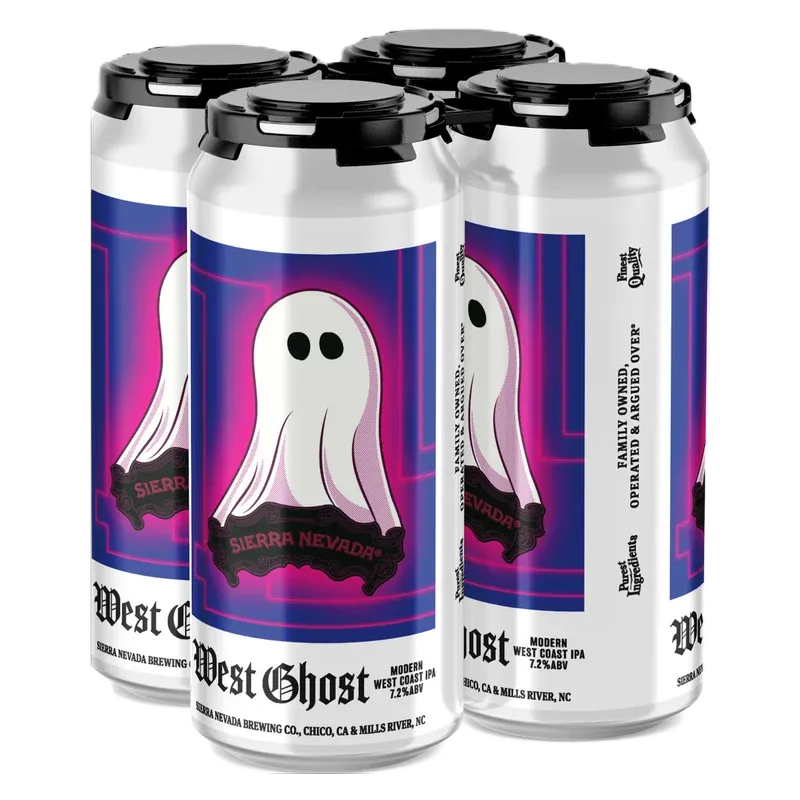 SIERRA NEVADA WEST GHOST IPA 4PK 16OZ CAN