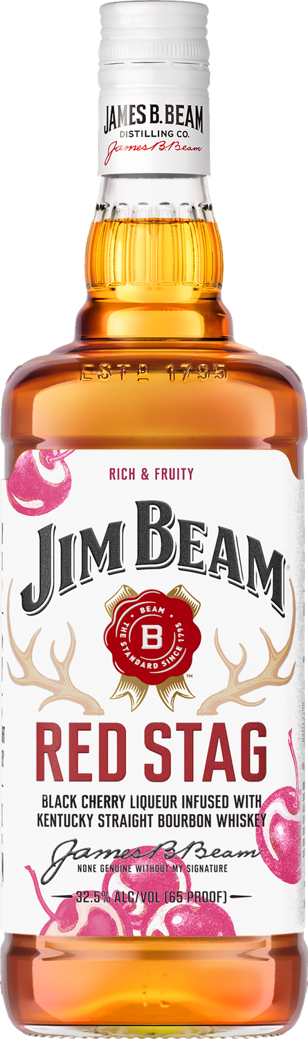 JIM BEAM RED STAG 1L