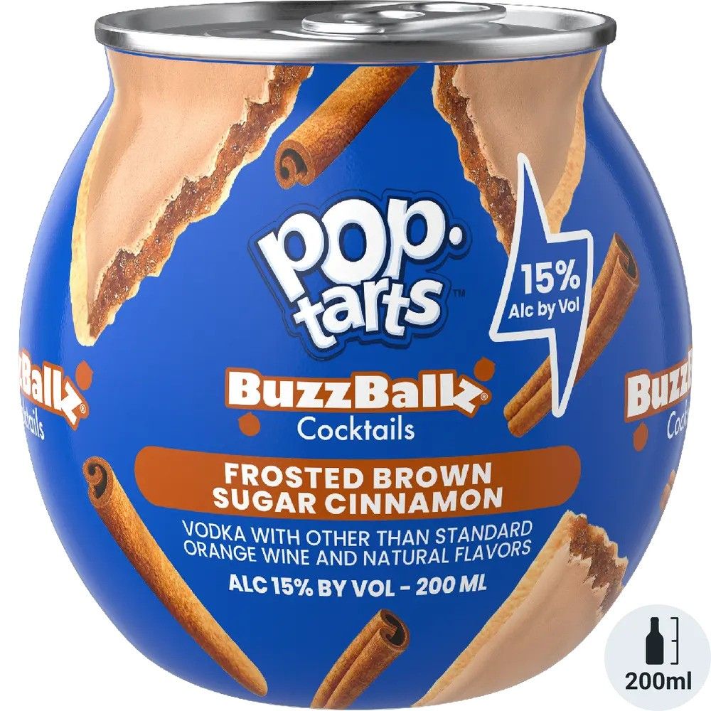 BUZZBALLZ FROSTED BROWN SUGAR CINNAMON 200ML