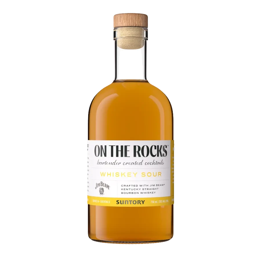 ON THE ROCKS WHISKEY SOUR 750ML