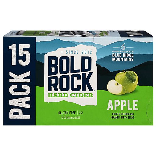 BOLD ROCK APPLE 15PK CAN