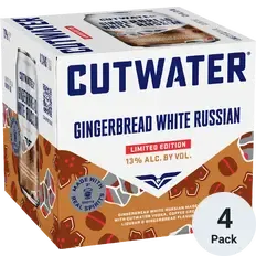 CUTWATER GINGERBREAD WHITE RUSSIAN 4PK