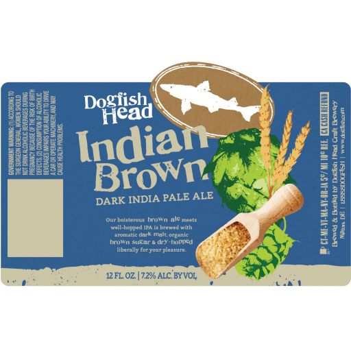DOGFISH INDIAN BROWN 6PK CAN