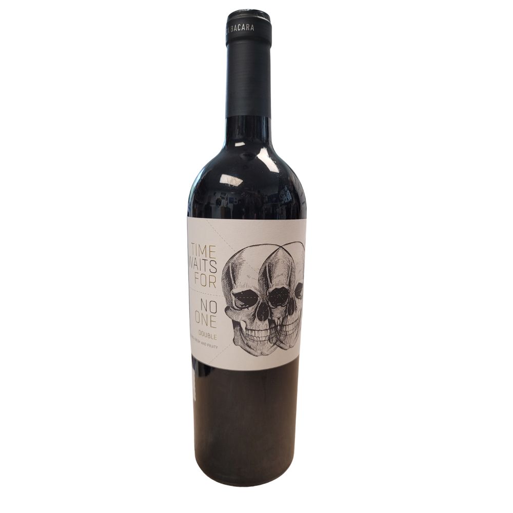 TIME WAITS FOR NO ONE DOUBLE MONASTRELL 750ML