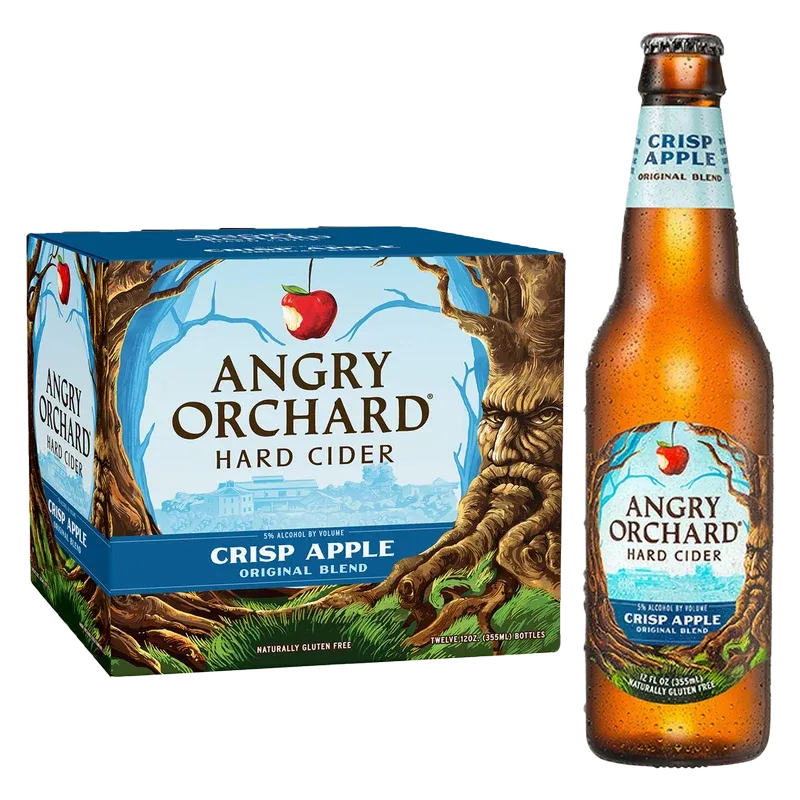ANGRY ORCHARD CRISP APPLE 12PK BTL
