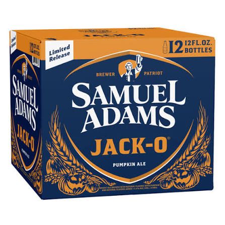 SAM ADAMS JACK O PUMPKIN 12PK BTL