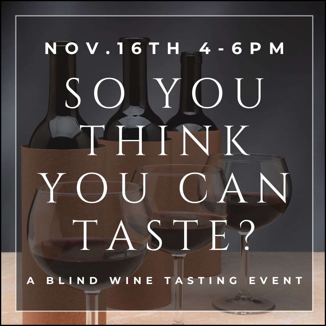 SO YOU THINK YOU CAN TASTE?