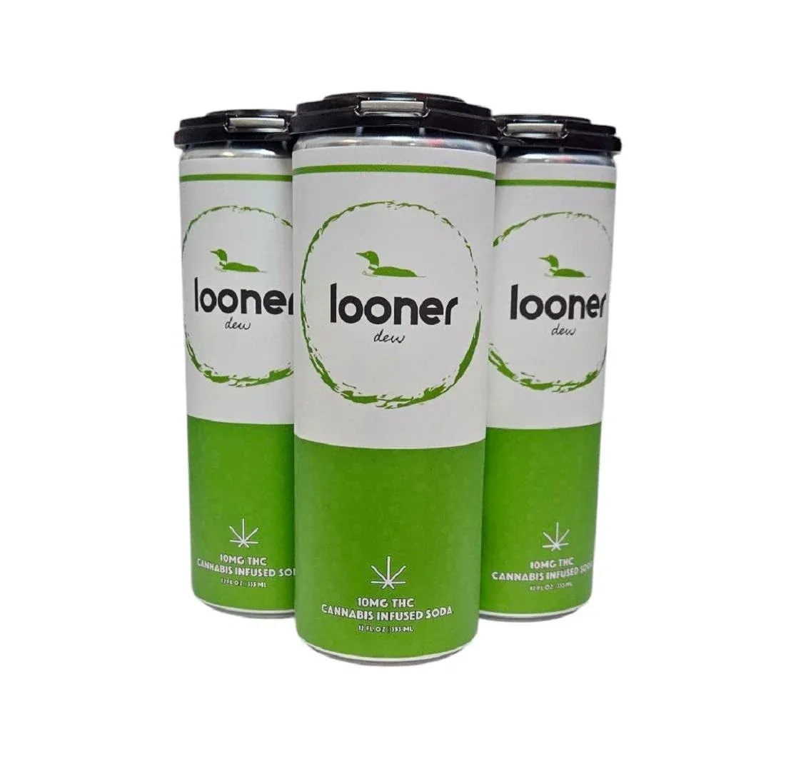 LOONER DEW 10MG 4PK