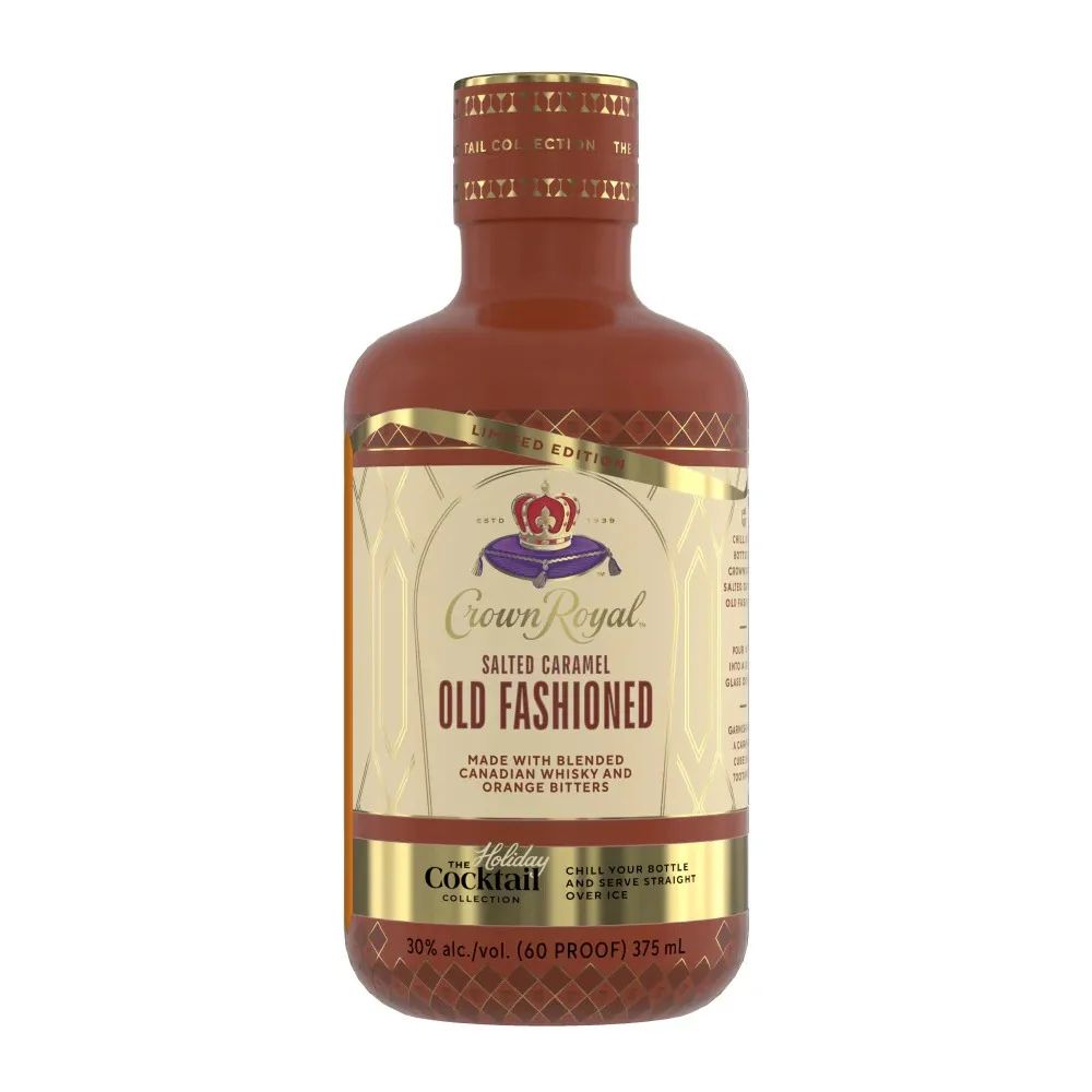 CROWN ROYAL SALTED CARAMEL OLD FASHIONED 375ML